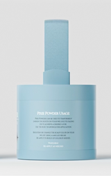 Dark Brown Wig Fusion Powder for a fuller, natural look on wigs, covering bald spots and scalp discoloration